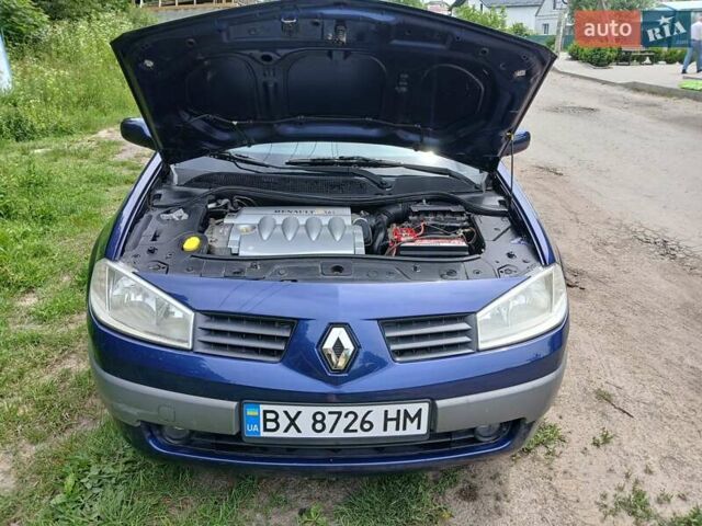 Синий Рено Меган, объемом двигателя 0 л и пробегом 243 тыс. км за 4300 $, фото 8 на Automoto.ua