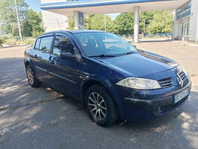 Синий Рено Меган, объемом двигателя 1.4 л и пробегом 250 тыс. км за 3400 $, фото 1 на Automoto.ua