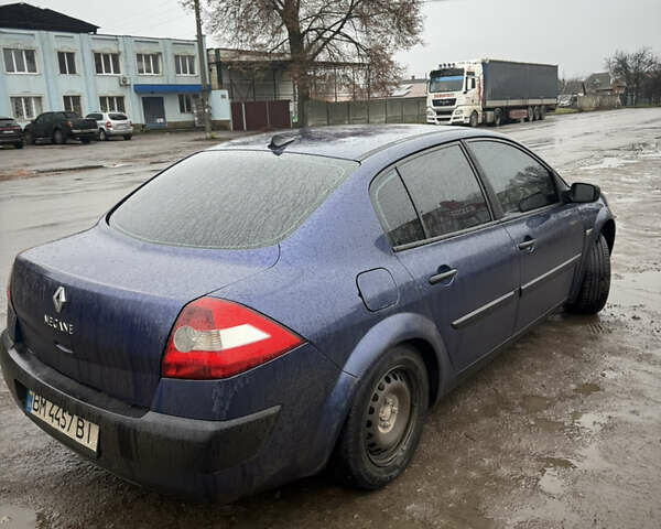 Синий Рено Меган, объемом двигателя 1.5 л и пробегом 298 тыс. км за 5000 $, фото 3 на Automoto.ua