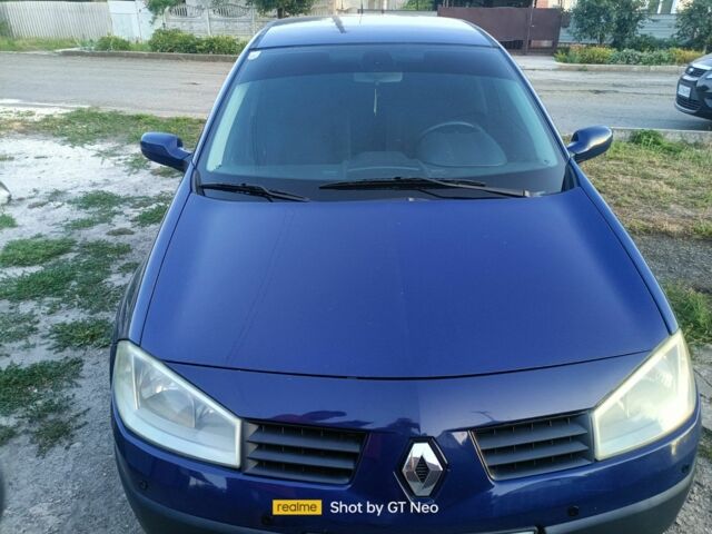 Синий Рено Меган, объемом двигателя 1.6 л и пробегом 280 тыс. км за 5000 $, фото 2 на Automoto.ua