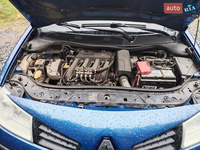 Синій Рено Меган, об'ємом двигуна 1.39 л та пробігом 214 тис. км за 4550 $, фото 11 на Automoto.ua