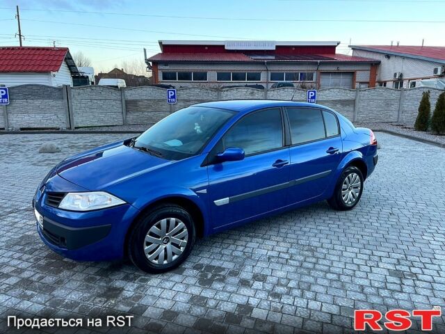 Синий Рено Меган, объемом двигателя 16 л и пробегом 238 тыс. км за 4700 $, фото 2 на Automoto.ua