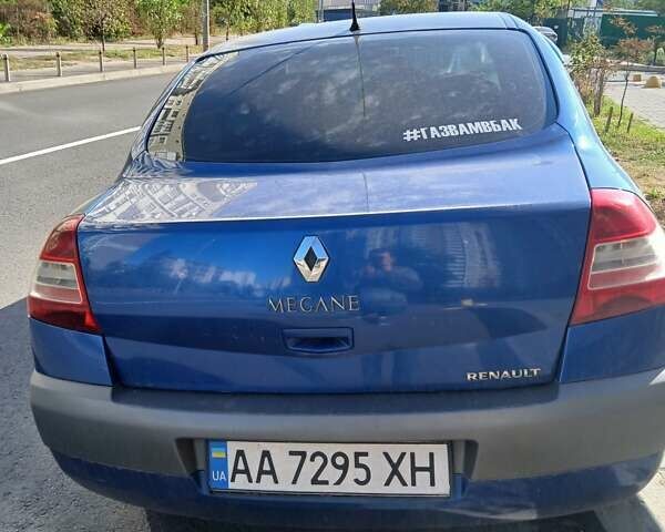 Синий Рено Меган, объемом двигателя 1.6 л и пробегом 280 тыс. км за 4400 $, фото 6 на Automoto.ua