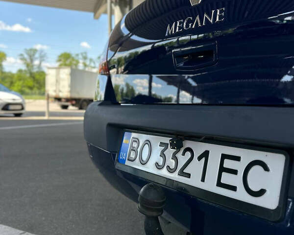 Синий Рено Меган, объемом двигателя 1.46 л и пробегом 222 тыс. км за 5300 $, фото 1 на Automoto.ua
