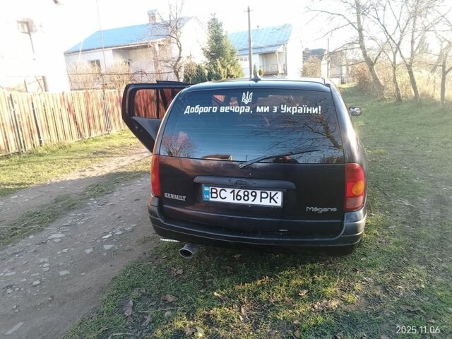 Синий Рено Меган, объемом двигателя 1.4 л и пробегом 420 тыс. км за 2500 $, фото 4 на Automoto.ua