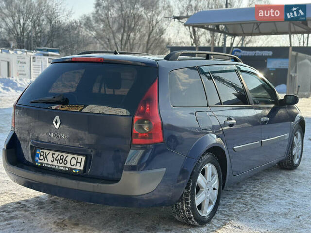 Синий Рено Меган, объемом двигателя 1.87 л и пробегом 414 тыс. км за 4150 $, фото 4 на Automoto.ua
