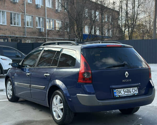 Синий Рено Меган, объемом двигателя 1.87 л и пробегом 414 тыс. км за 4100 $, фото 3 на Automoto.ua