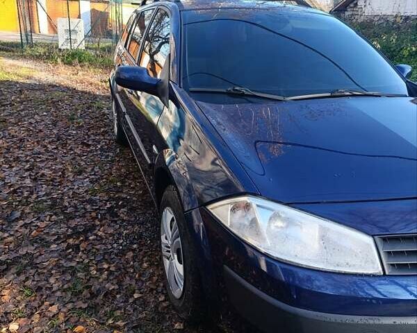 Синий Рено Меган, объемом двигателя 1.6 л и пробегом 252 тыс. км за 4200 $, фото 14 на Automoto.ua