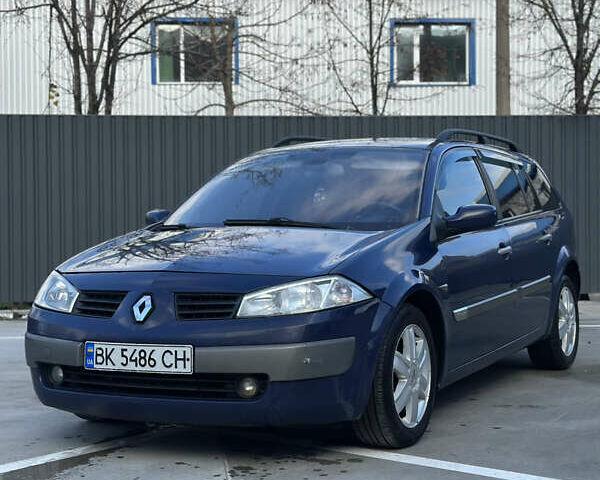 Синий Рено Меган, объемом двигателя 1.87 л и пробегом 414 тыс. км за 4100 $, фото 1 на Automoto.ua