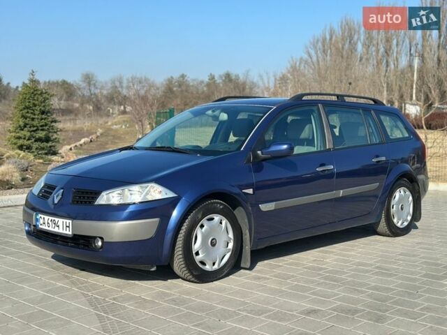 Синій Рено Меган, об'ємом двигуна 1.9 л та пробігом 296 тис. км за 3750 $, фото 1 на Automoto.ua