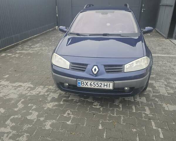 Синий Рено Меган, объемом двигателя 1.6 л и пробегом 240 тыс. км за 4200 $, фото 3 на Automoto.ua