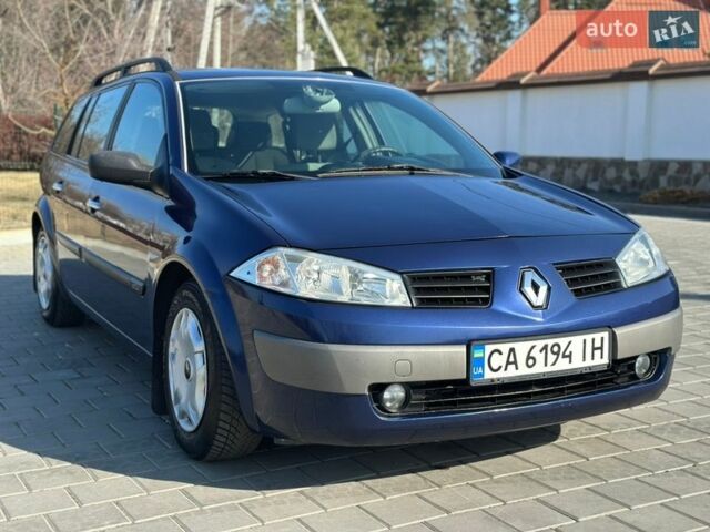 Синій Рено Меган, об'ємом двигуна 1.9 л та пробігом 296 тис. км за 3750 $, фото 7 на Automoto.ua
