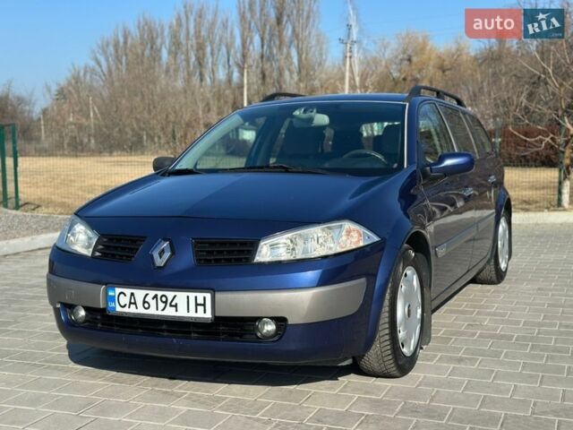 Синій Рено Меган, об'ємом двигуна 1.9 л та пробігом 296 тис. км за 3750 $, фото 4 на Automoto.ua