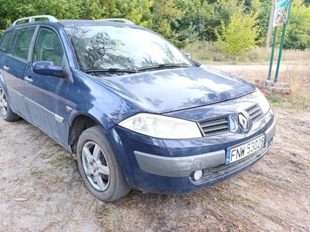 Синій Рено Меган, об'ємом двигуна 0 л та пробігом 333 тис. км за 855 $, фото 1 на Automoto.ua