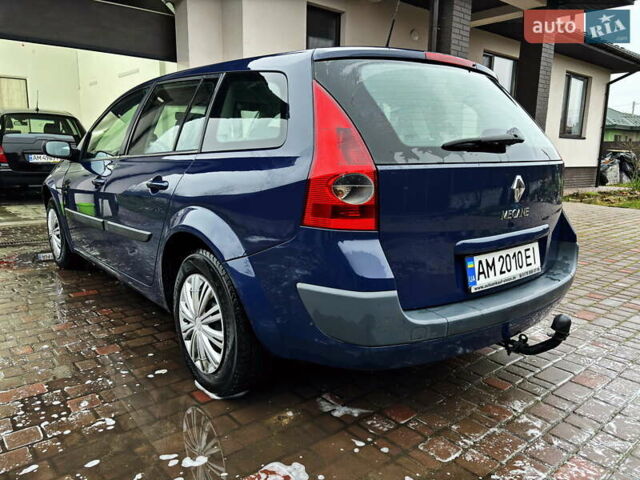 Синій Рено Меган, об'ємом двигуна 1.6 л та пробігом 261 тис. км за 4300 $, фото 4 на Automoto.ua