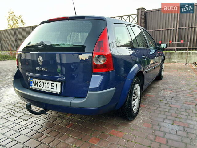 Синій Рено Меган, об'ємом двигуна 1.6 л та пробігом 261 тис. км за 4300 $, фото 5 на Automoto.ua