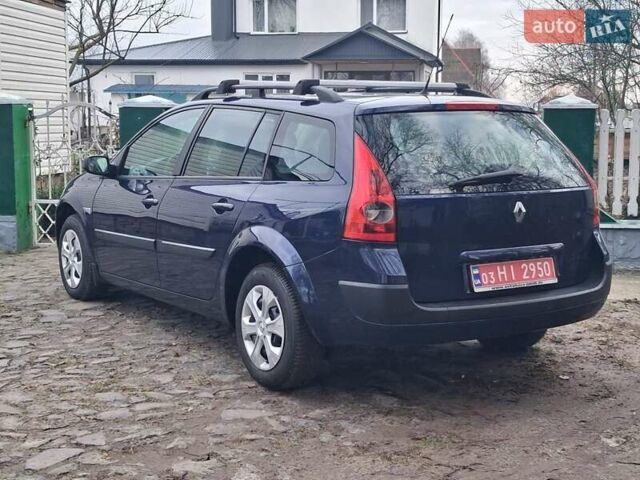 Синий Рено Меган, объемом двигателя 1.6 л и пробегом 198 тыс. км за 4599 $, фото 10 на Automoto.ua