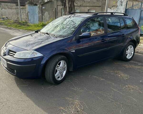 Синий Рено Меган, объемом двигателя 1.6 л и пробегом 166 тыс. км за 4500 $, фото 5 на Automoto.ua