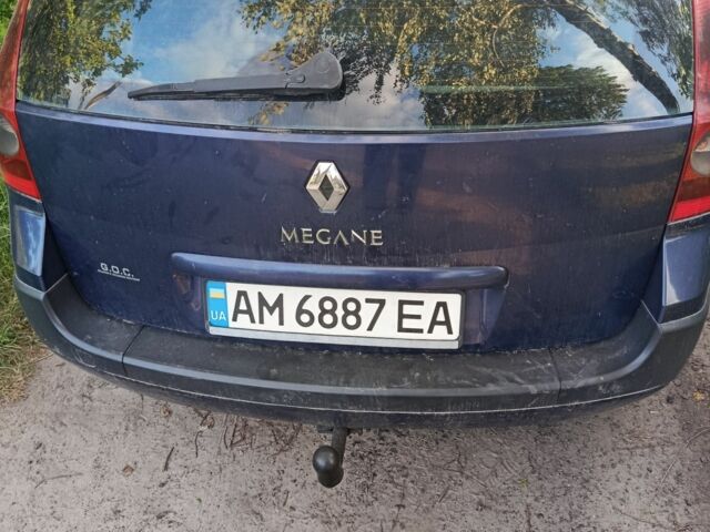 Рено Меган 2004 у Романове на Automoto.ua Синій Рено Меган, об'ємом двигуна 1 л та пробігом 260 тис. км за 4950 $, фото 3 на Automoto.ua