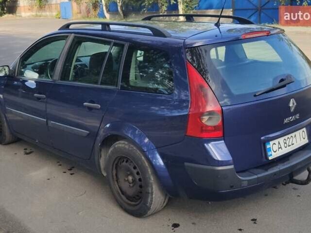 Синий Рено Меган, объемом двигателя 1.5 л и пробегом 322 тыс. км за 3650 $, фото 6 на Automoto.ua