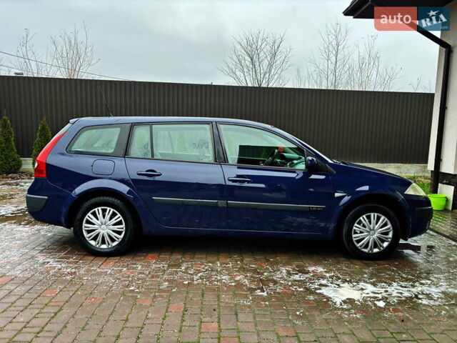 Синій Рено Меган, об'ємом двигуна 1.6 л та пробігом 261 тис. км за 4300 $, фото 3 на Automoto.ua