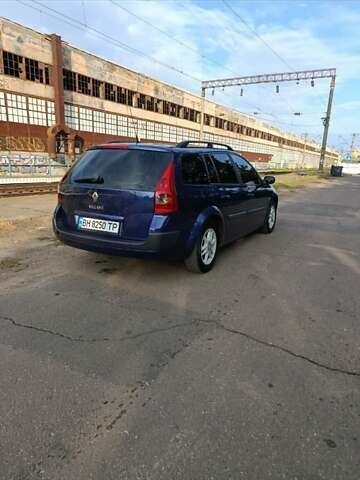 Синий Рено Меган, объемом двигателя 1.6 л и пробегом 250 тыс. км за 4000 $, фото 5 на Automoto.ua