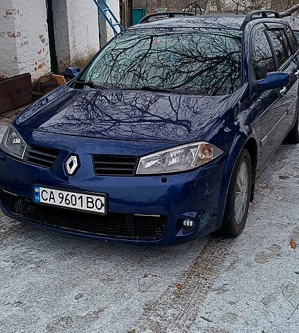 Синій Рено Меган, об'ємом двигуна 1.5 л та пробігом 287 тис. км за 4500 $, фото 1 на Automoto.ua