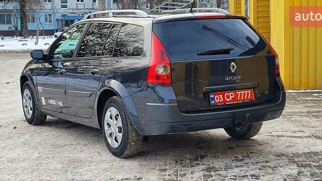 Синий Рено Меган, объемом двигателя 1.6 л и пробегом 183 тыс. км за 4850 $, фото 13 на Automoto.ua