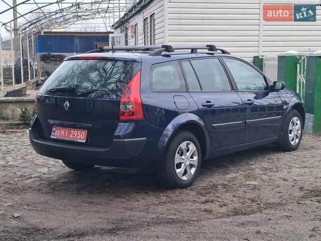 Синий Рено Меган, объемом двигателя 1.6 л и пробегом 198 тыс. км за 4599 $, фото 8 на Automoto.ua