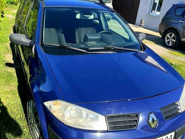 Синий Рено Меган, объемом двигателя 1.4 л и пробегом 255 тыс. км за 3700 $, фото 4 на Automoto.ua