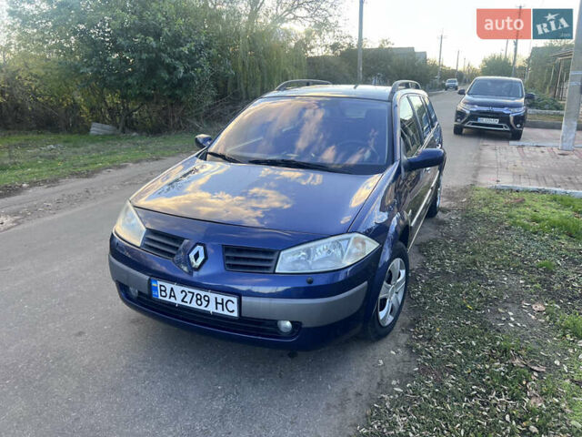 Рено Меган 2004 у Миколаєві на Automoto.ua Синій Рено Меган, об'ємом двигуна 1.6 л та пробігом 220 тис. км за 4400 $, фото 13 на Automoto.ua