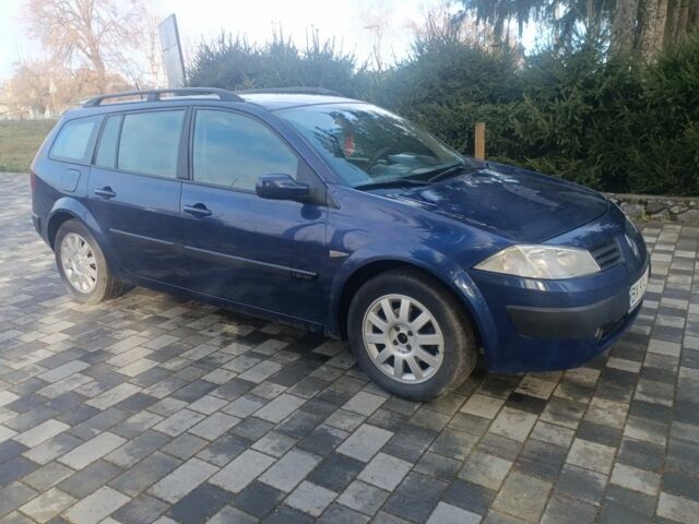 Синій Рено Меган, об'ємом двигуна 1.6 л та пробігом 260 тис. км за 4250 $, фото 2 на Automoto.ua