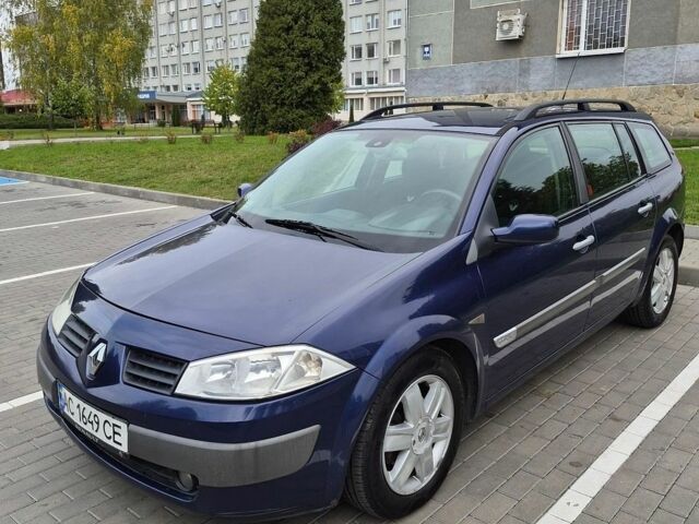 Синий Рено Меган, объемом двигателя 1.9 л и пробегом 307 тыс. км за 3700 $, фото 2 на Automoto.ua
