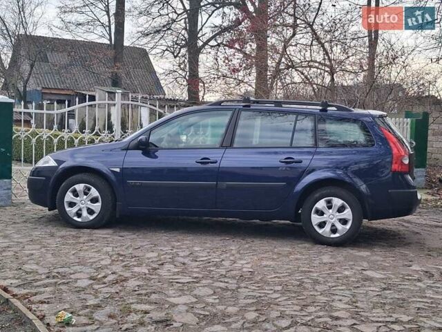 Синий Рено Меган, объемом двигателя 1.6 л и пробегом 198 тыс. км за 4599 $, фото 11 на Automoto.ua