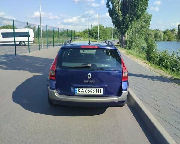 Синий Рено Меган, объемом двигателя 1.6 л и пробегом 260 тыс. км за 5300 $, фото 1 на Automoto.ua