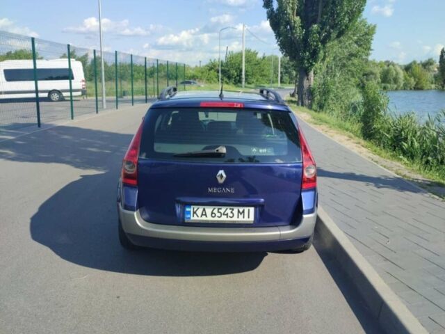 Синій Рено Меган, об'ємом двигуна 1.6 л та пробігом 260 тис. км за 5100 $, фото 1 на Automoto.ua