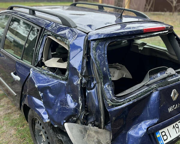 Синий Рено Меган, объемом двигателя 2 л и пробегом 280 тыс. км за 2450 $, фото 7 на Automoto.ua