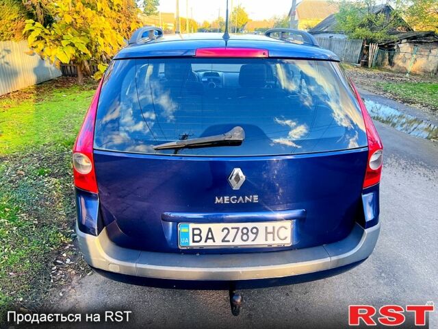 Синій Рено Меган, об'ємом двигуна 1.6 л та пробігом 220 тис. км за 4400 $, фото 4 на Automoto.ua