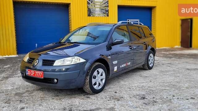 Синий Рено Меган, объемом двигателя 1.6 л и пробегом 183 тыс. км за 4850 $, фото 8 на Automoto.ua