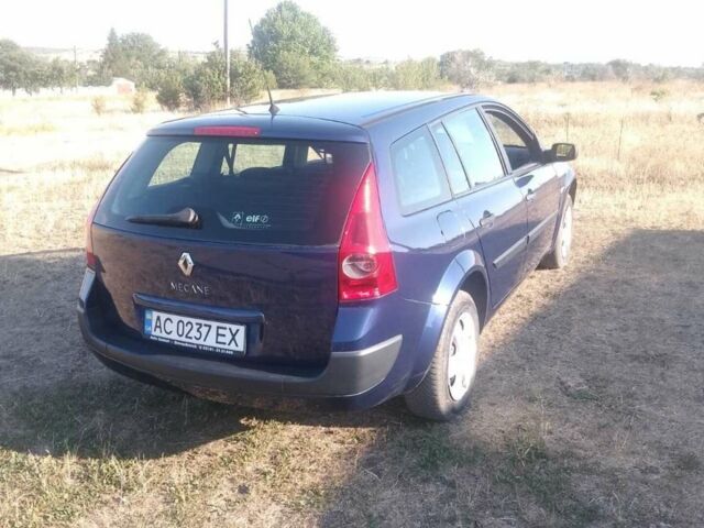 Синій Рено Меган, об'ємом двигуна 1.39 л та пробігом 277 тис. км за 5500 $, фото 4 на Automoto.ua