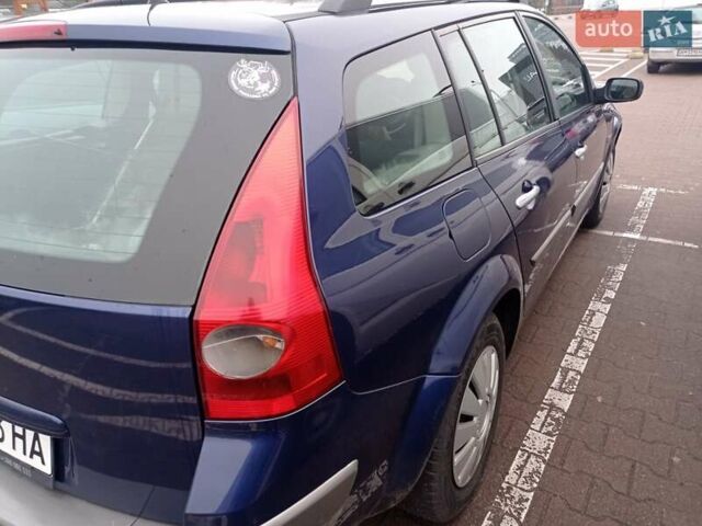 Синій Рено Меган, об'ємом двигуна 1.6 л та пробігом 220 тис. км за 4000 $, фото 1 на Automoto.ua