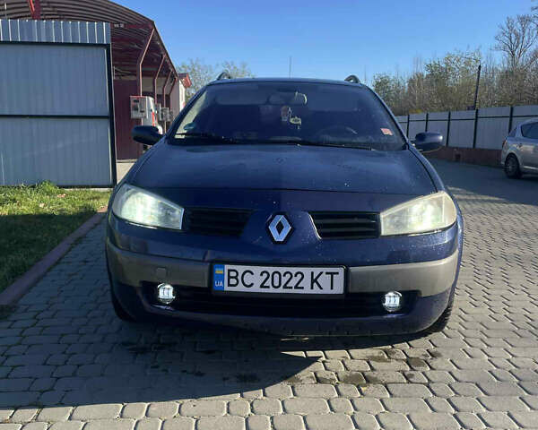 Синий Рено Меган, объемом двигателя 1.6 л и пробегом 270 тыс. км за 4500 $, фото 1 на Automoto.ua