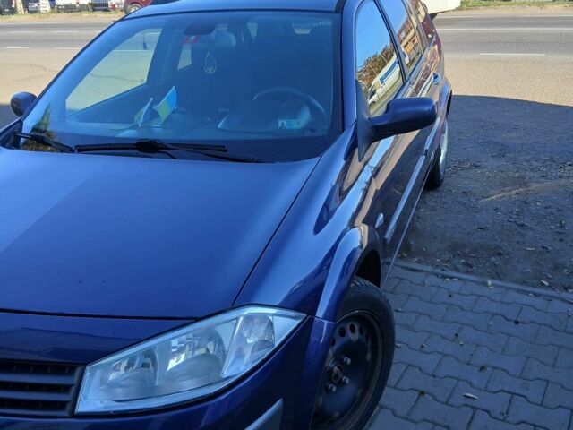 Синий Рено Меган, объемом двигателя 2 л и пробегом 235 тыс. км за 5200 $, фото 1 на Automoto.ua