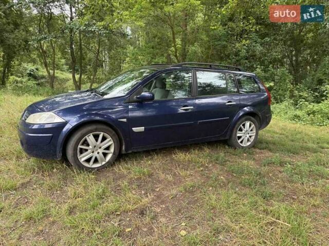 Синий Рено Меган, объемом двигателя 2 л и пробегом 260 тыс. км за 5500 $, фото 5 на Automoto.ua