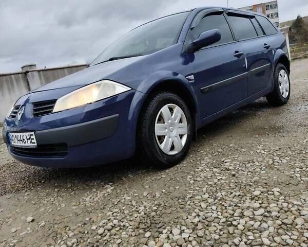 Синий Рено Меган, объемом двигателя 1.46 л и пробегом 304 тыс. км за 4200 $, фото 4 на Automoto.ua
