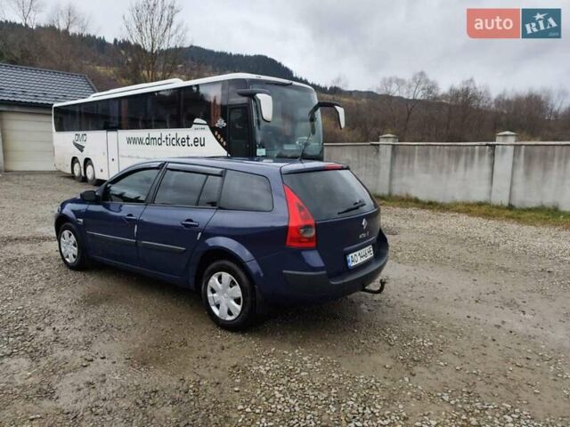Синий Рено Меган, объемом двигателя 1.46 л и пробегом 304 тыс. км за 4200 $, фото 11 на Automoto.ua