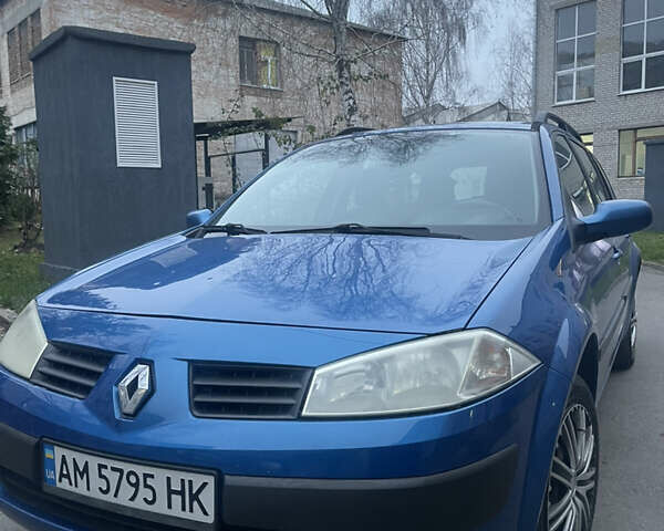 Синій Рено Меган, об'ємом двигуна 1.6 л та пробігом 321 тис. км за 3850 $, фото 6 на Automoto.ua