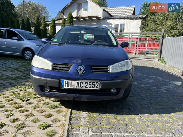 Синий Рено Меган, объемом двигателя 1.6 л и пробегом 193 тыс. км за 4999 $, фото 1 на Automoto.ua