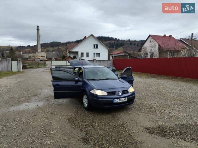 Синий Рено Меган, объемом двигателя 1.46 л и пробегом 304 тыс. км за 4200 $, фото 15 на Automoto.ua