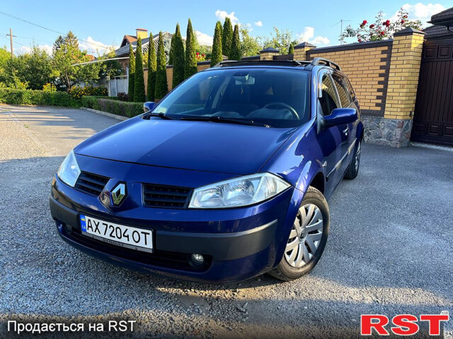 Синій Рено Меган, об'ємом двигуна 1.6 л та пробігом 246 тис. км за 4550 $, фото 6 на Automoto.ua